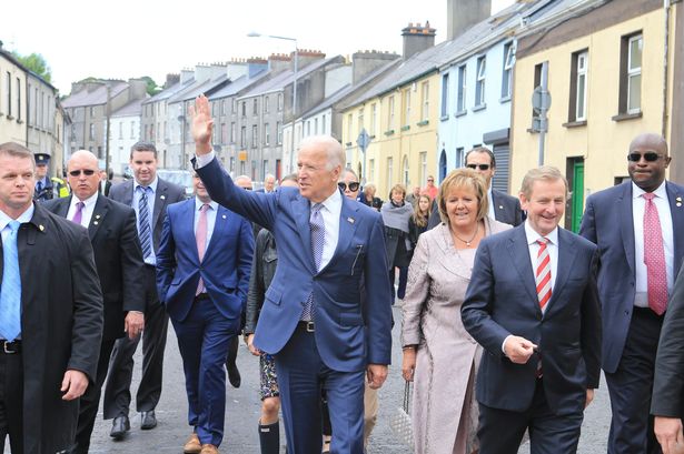 Joe Biden makes an impromptu visit to Dublin church for Mass