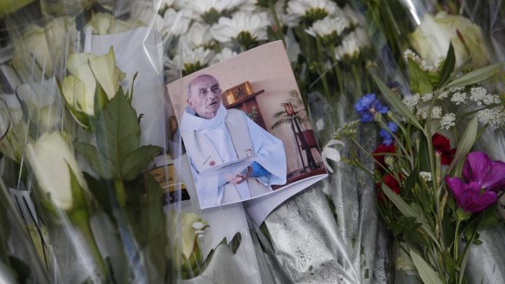 Flowers for Fr Jacques