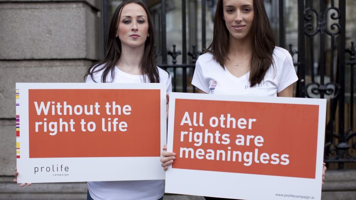 Prioritise right to life, voters urged