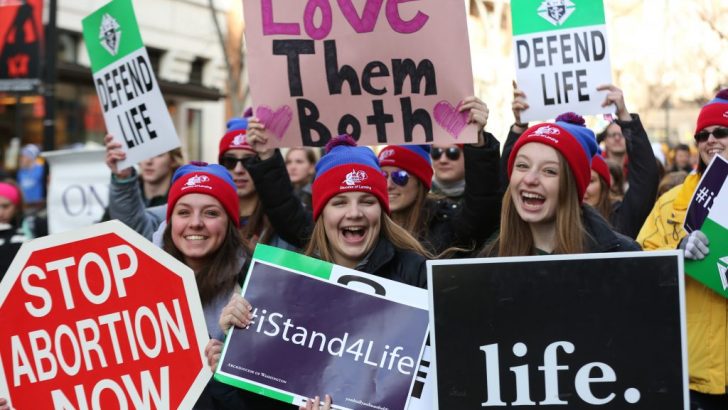 March for life draws huge crowds