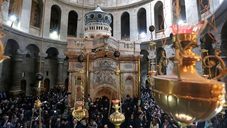 Tomb of Jesus restored in time for Easter