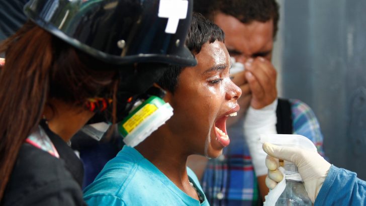 Victim of Venezuelan clashes