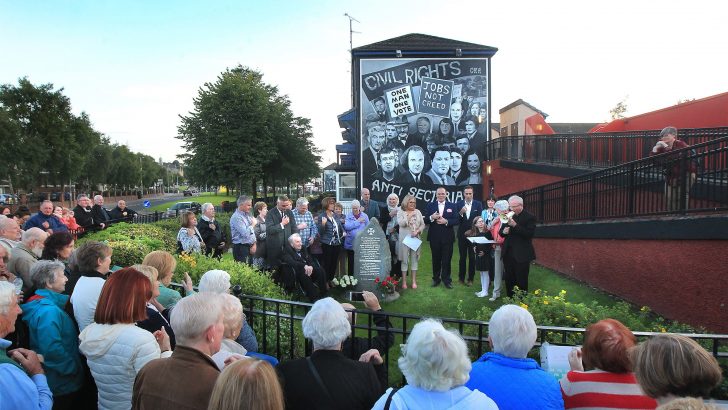 Hundreds mark anniversary of Bishop Daly’s death