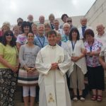 Portugal: Pilgrims from Derry diocese with Fr Roland Colhoun at the International Cenacle of the Marian Movement of Priests in Fatima. 