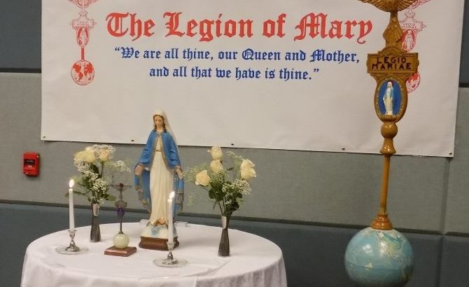 One third of new priests inspired by Legion of Mary