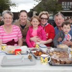 Nuala O Connell, Siofra Hopkins, Roisin O Connell, Deirdre O Connell Hopkins, Maltiu Hopkins and Jack O Connell.