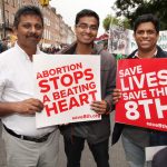 Reji.C.Jacob, Georgeo Hillary and Joel Jose from the Indian community in Dublin.