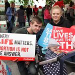 Karl Quinn, Fiona Whelan and Carl Quinn (5 months) from Dublin.