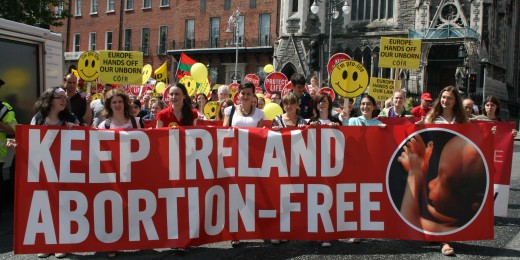 Respect for life is rapidly vanishing in Ireland