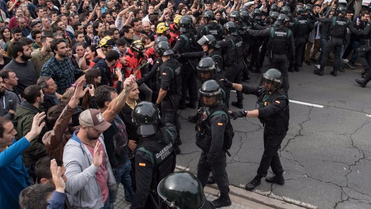 Church condemns ‘deplorable’ Catalonia referendum violence