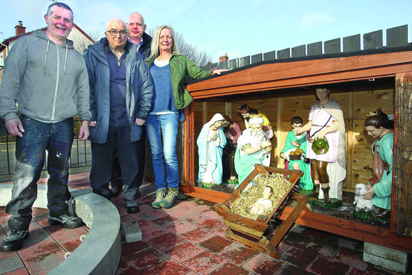 Rescued nativity statues spread Christmas cheer