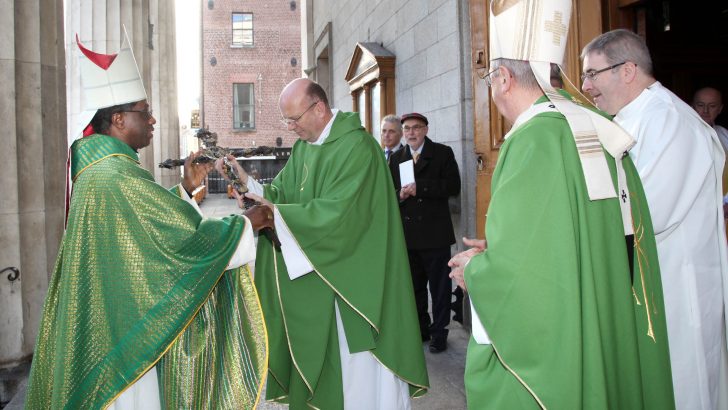 Liturgical reception of Papal Nuncio to Ireland