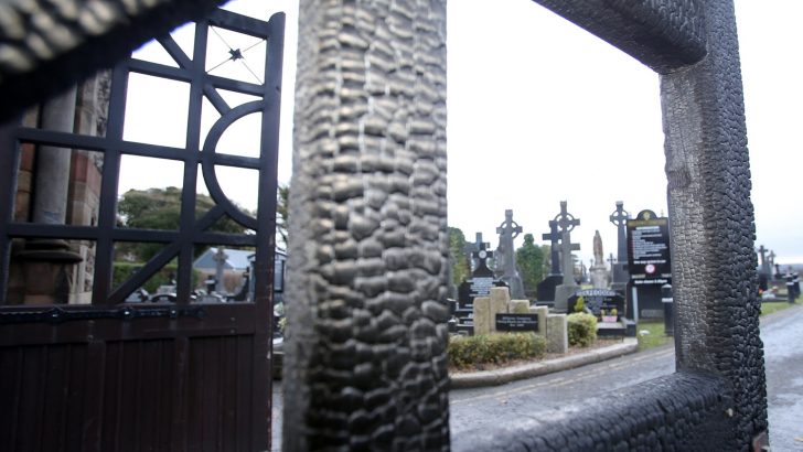 Belfast  Catholic  cemetery  vandalised  