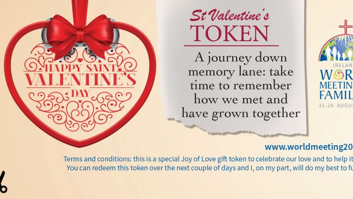 Sharing a token of love this Valentine’s Day