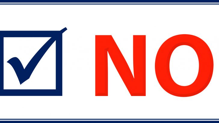 Seven reasons to vote ‘No’