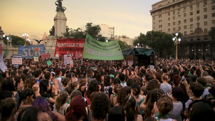 Country divided as Argentina move toward legal abortion