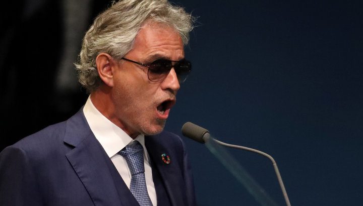 Andrea Bocelli highlights value of family