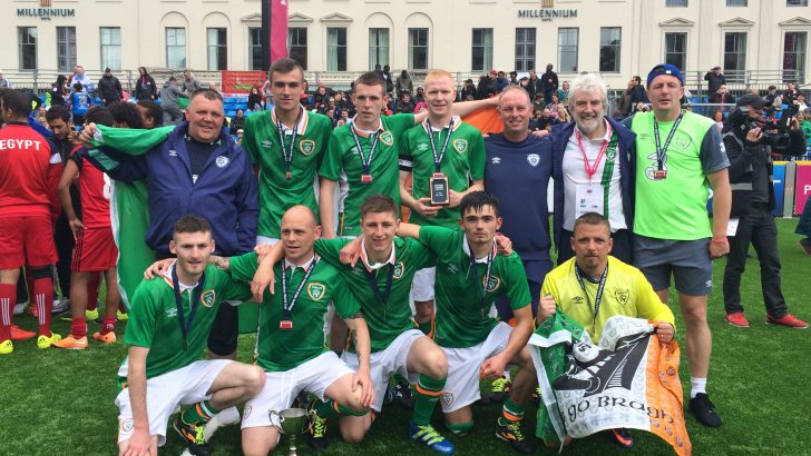 Ireland lift trophy in Homeless World Cup