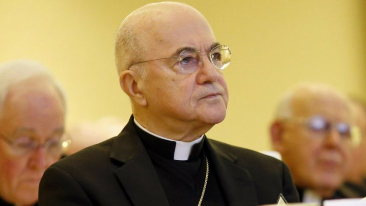 Viganò claims vindication after cardinal dubs accusations ‘false’