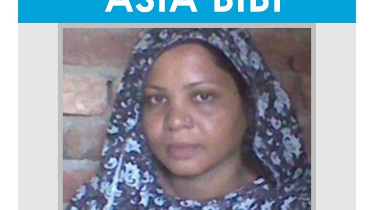 Prayer and protest for Asia Bibi