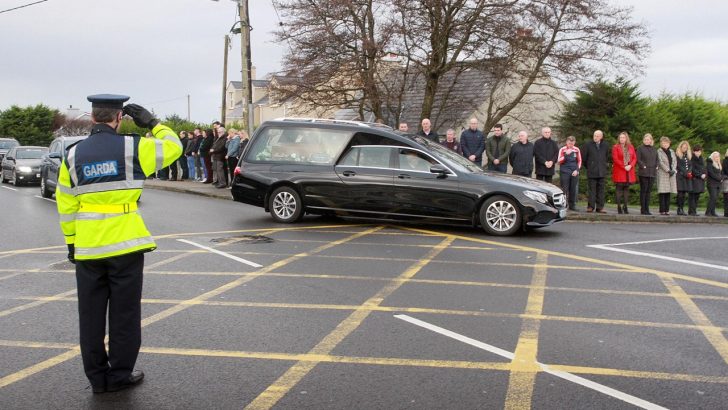 Heart-breaking funeral for hero Dawn