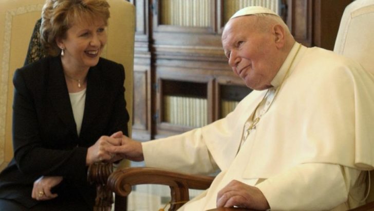 Former Irish president backs call for married Catholic priests