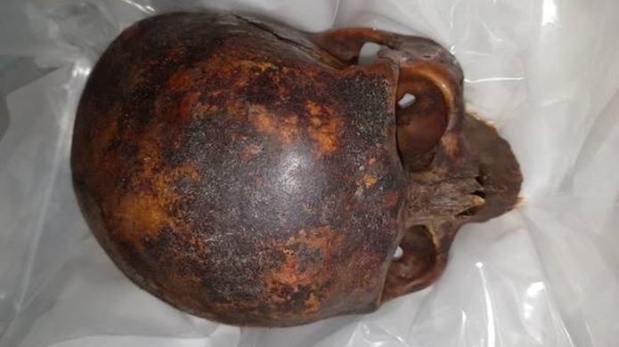 Young man arrested over ‘desecration’ and theft of 800-year-old skull at Dublin crypt