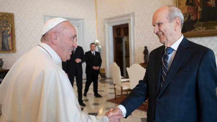 Differences are secondary say Ireland’s Mormons after Pope meeting