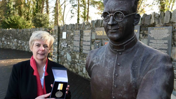 Irish nun receives global courage award