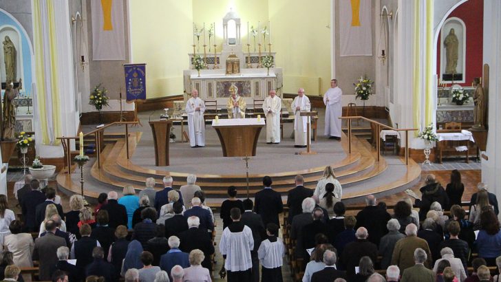 New altar for the ages is blessed in Sallynoggin