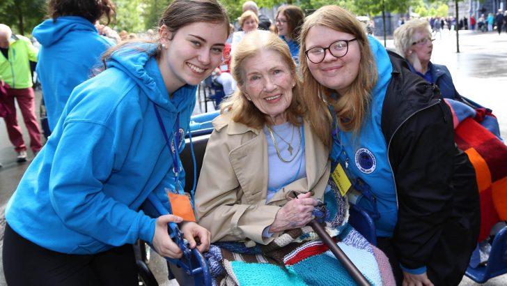 Pilgrims finding the Lord in Lourdes