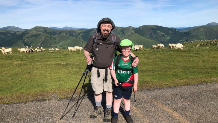 Mayo boy’s Camino for children on streets