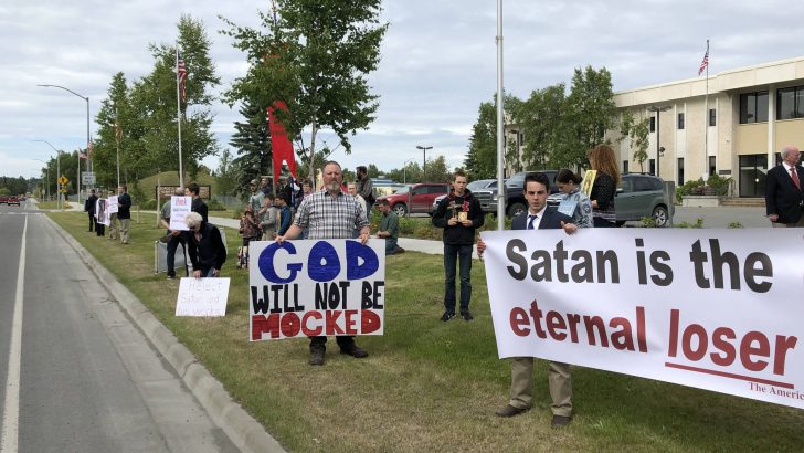 Satanic Temple member sparks outrage among Christians