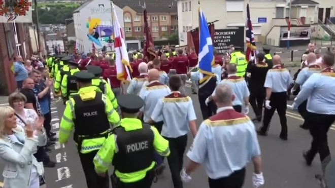 Flute band ‘exploits tension’ at Apprentice Boys parade – bishop