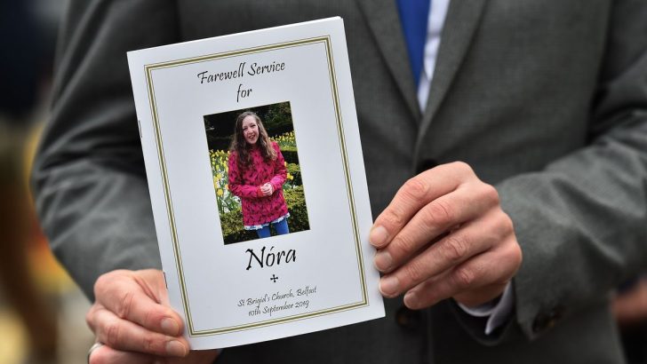 God never abandons us, Nóra Quoirin’s mourners are told