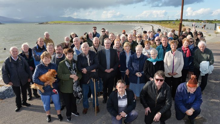 Irish coasts filled with Rosary prayers