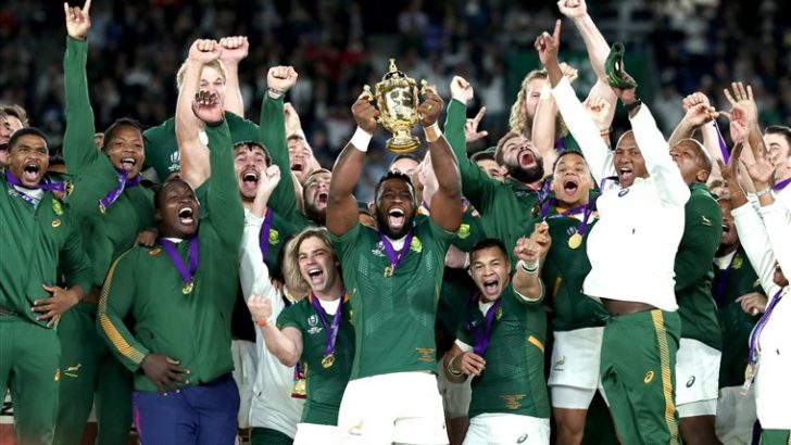 South Africa rugby captain  led by Christ