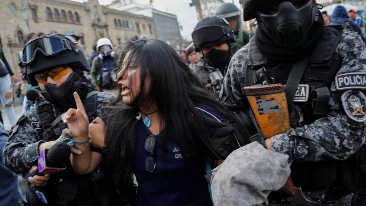 Bolivian church houses dead after protests