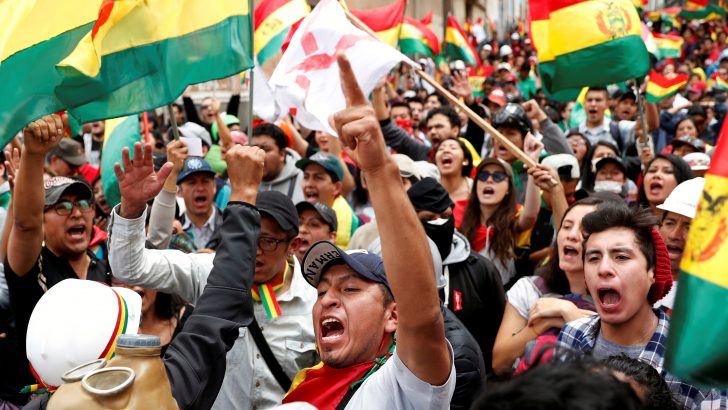 Bishops plead for peace after resignation of Bolivian president