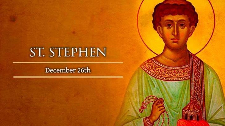 St Stephen reminds us that Christians continue to suffer for the Faith