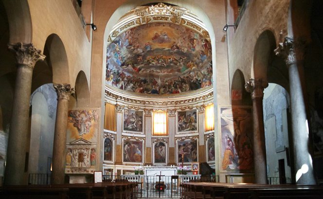 Santi Quattro Coronati…a striking jewel-box of sacred art