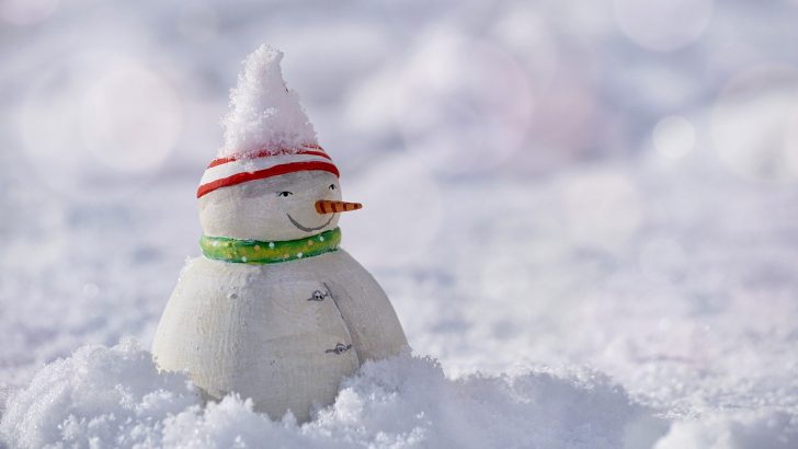 Avoid the cold weather and make your own DIY snow