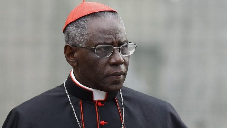 Cardinal Sarah denies signing letter on pandemic exploitation