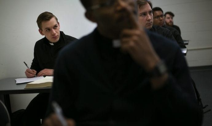 Seminarians hope for Church beyond scandal