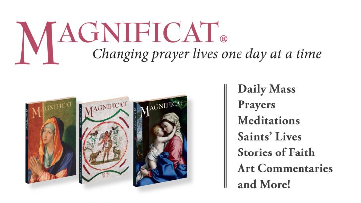 Free issue of the Magnificat Prayer Book