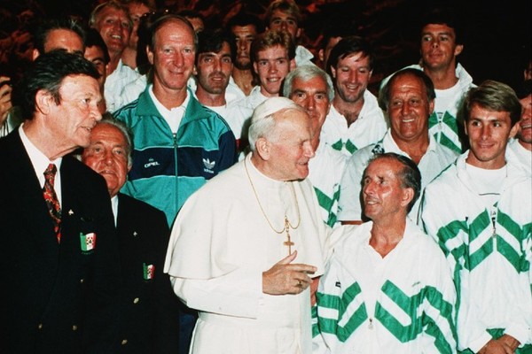 Italia ’90 physio says ‘unreal’ Pope meeting was proudest moment