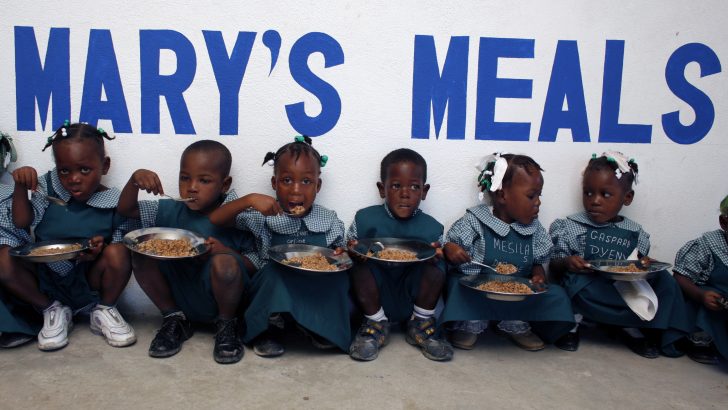 Mary’s Meals to feed over one million African children 