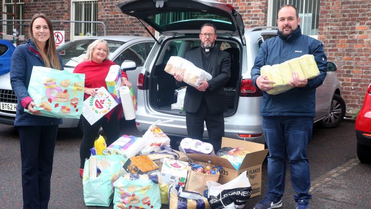 Prisoners ‘muck-in’ and donate to Belfast soup kitchen