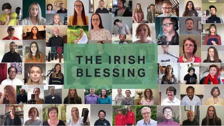 Irish blessing for frontline workers unites religious communities