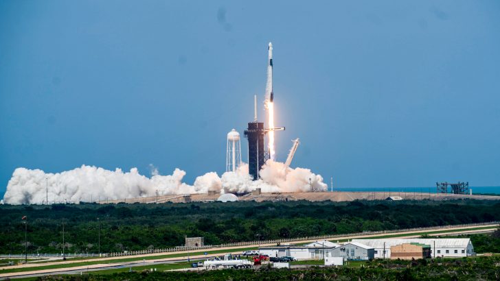 One small step for SpaceX, one giant mention for God